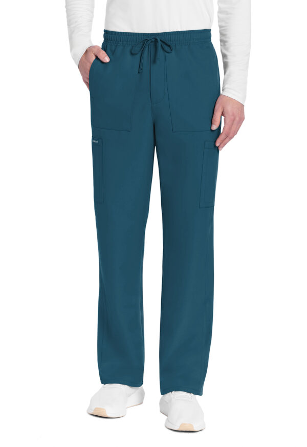 Men's Mid Rise Zip Fly Straight Leg Scrub Pant - Image 10