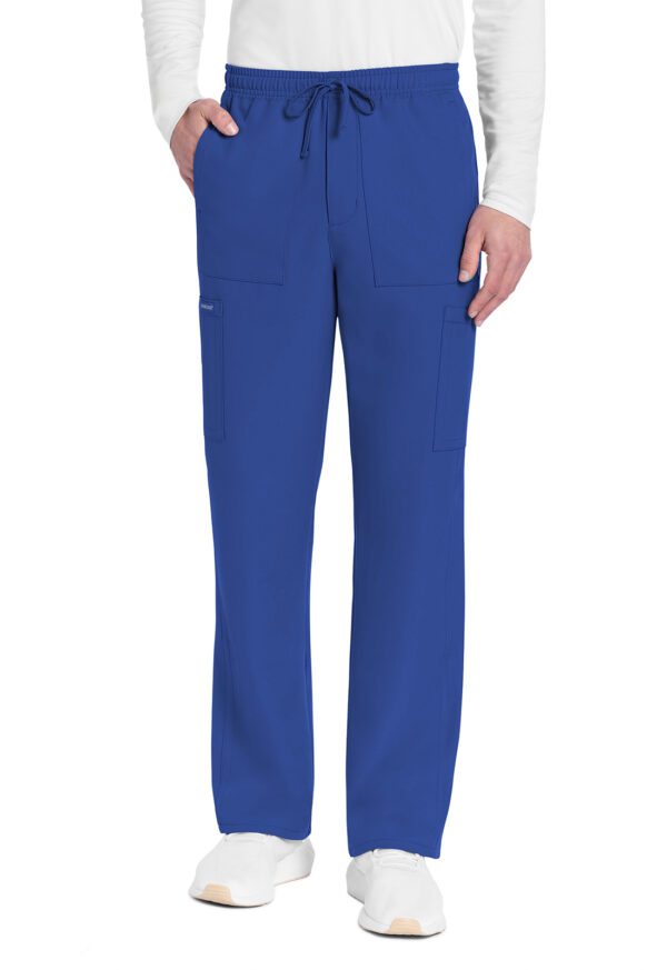 Men's Mid Rise Zip Fly Straight Leg Scrub Pant - Image 9