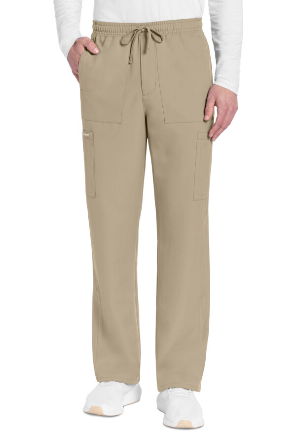 Men's Mid Rise Zip Fly Straight Leg Scrub Pant - Image 5