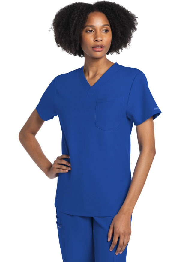 Unisex V-Neck Scrub Top - Image 12