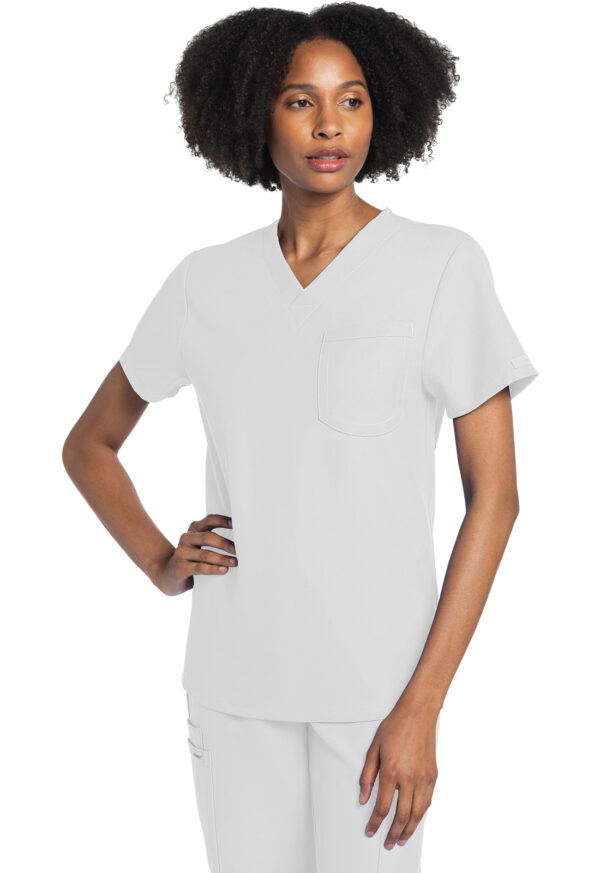 Unisex V-Neck Scrub Top - Image 10