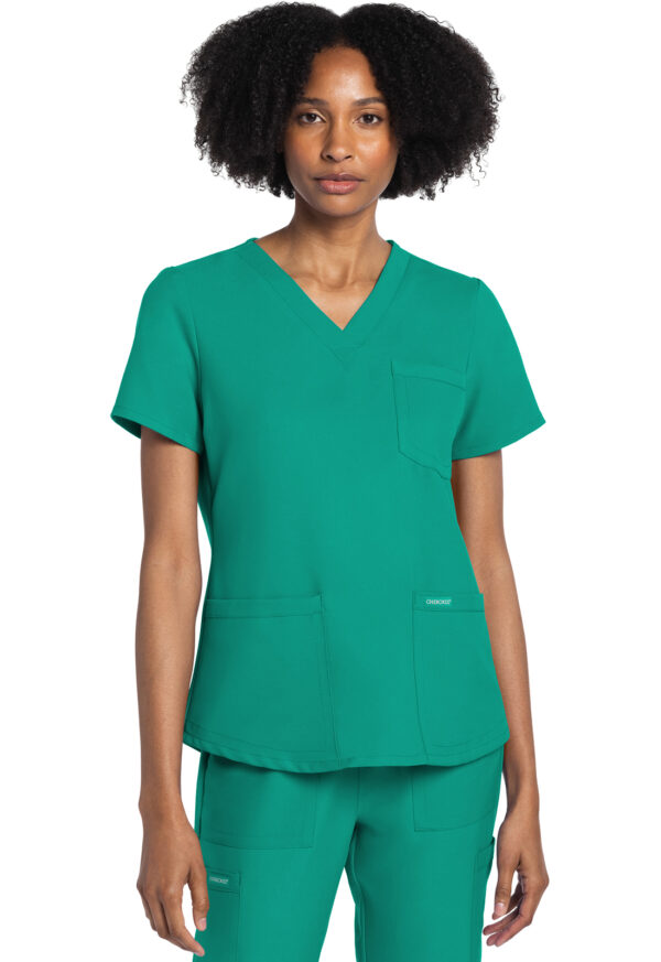 Women's V-Neck Scrub Top - Image 10