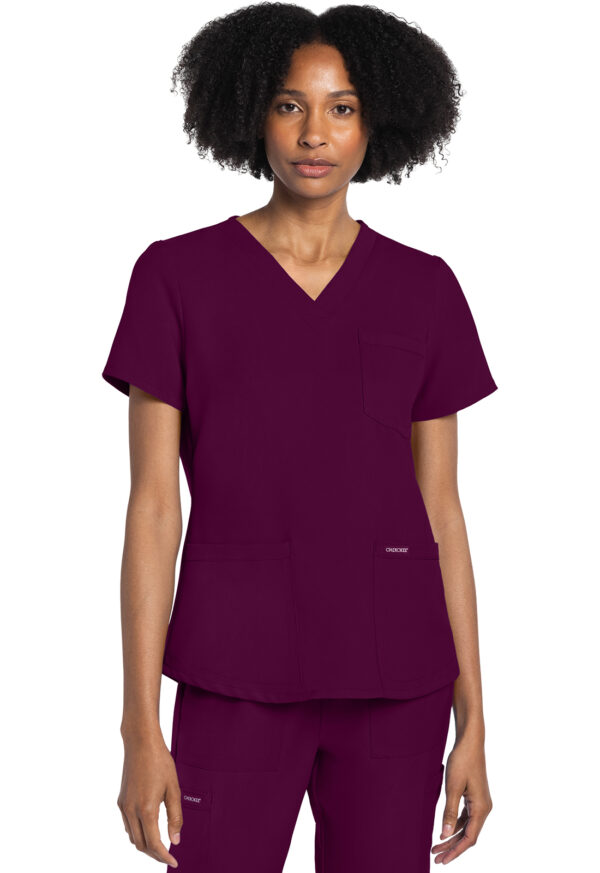 Women's V-Neck Scrub Top - Image 12