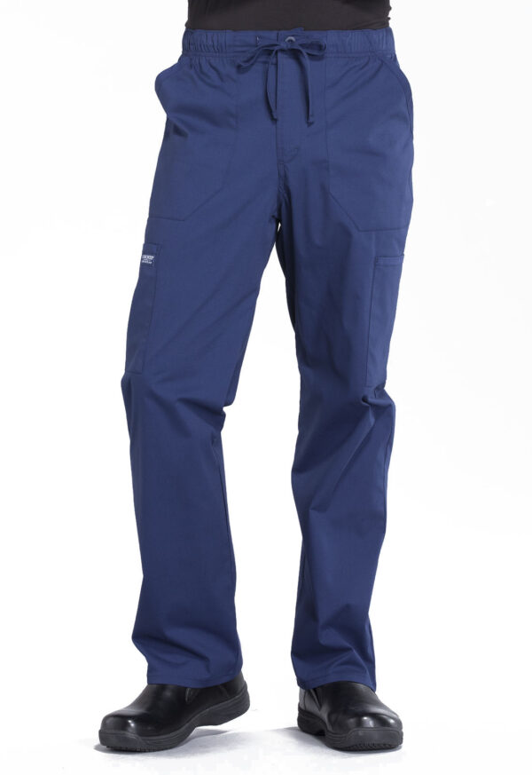 Men's Tapered Leg Fly Front Cargo Scrub Pant - Image 13