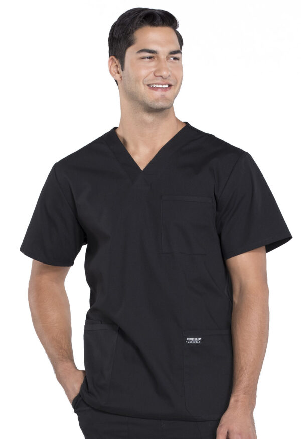 Men's V-Neck Scrub Top