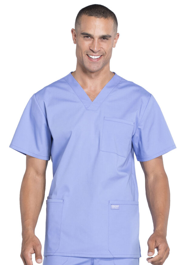 Men's V-Neck Scrub Top - Image 6