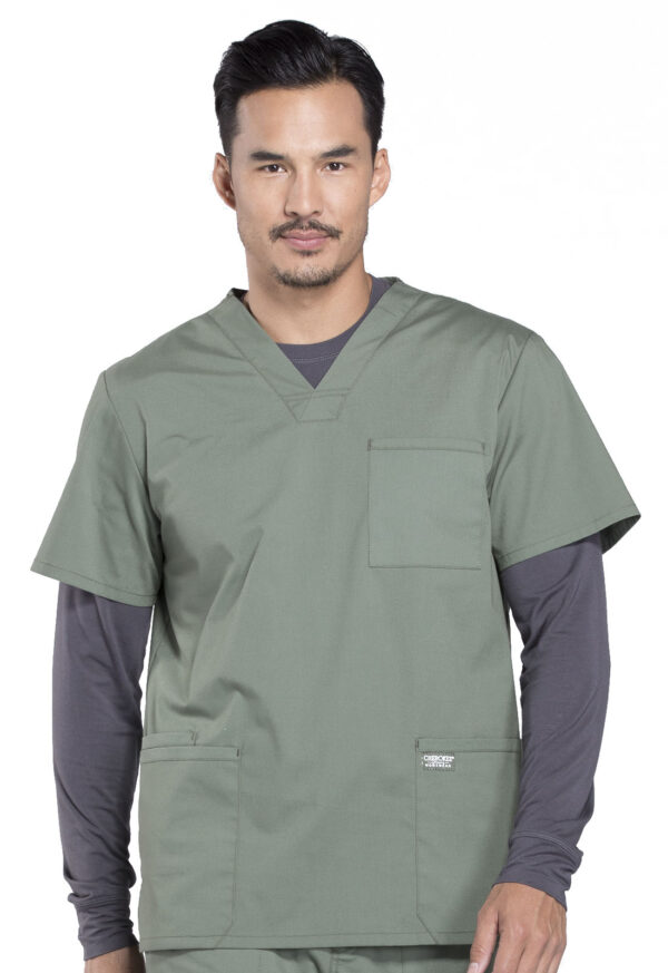 Men's V-Neck Scrub Top - Image 13