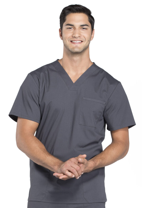 Men's V-Neck Scrub Top - Image 12