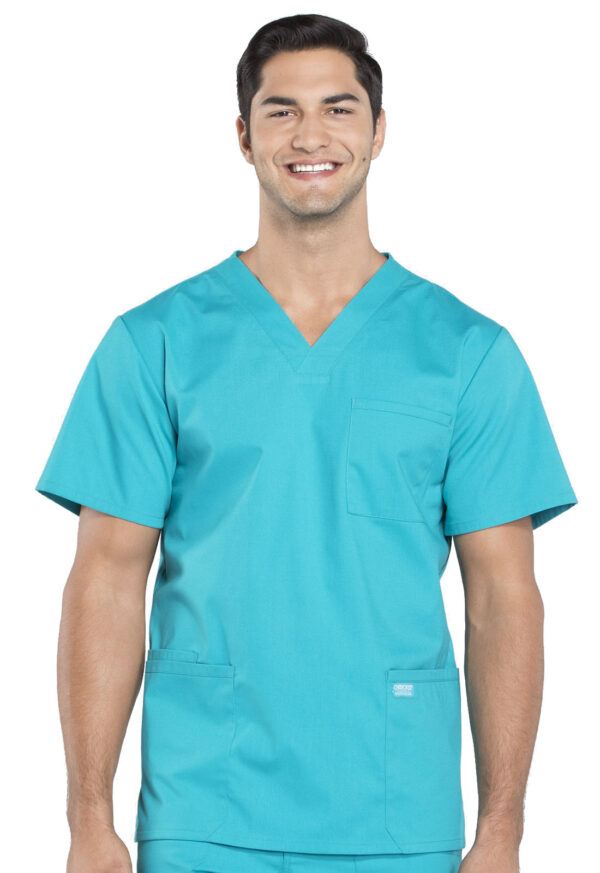 Men's V-Neck Scrub Top - Image 10