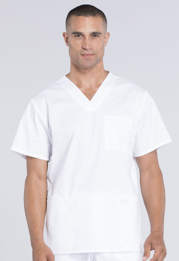 Men's V-Neck Scrub Top - Image 9